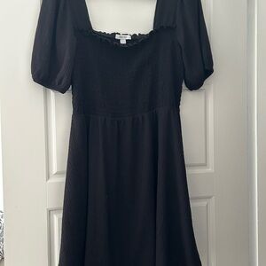 Nine West Black Long Sleeve Dress